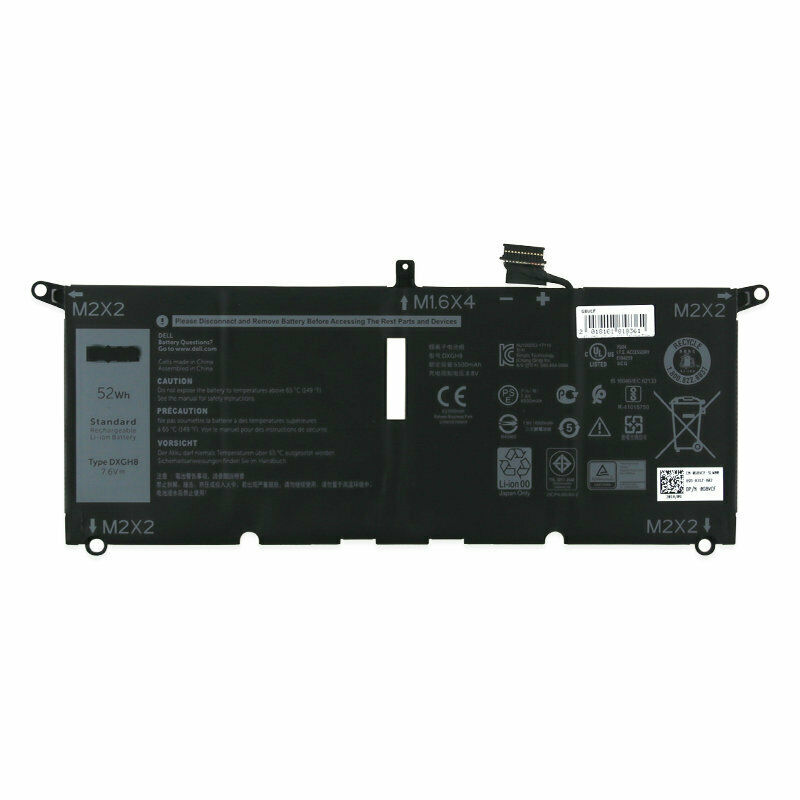 Batería Para Xps 13-9370 13-9380 G8VCF Inspiron 13 7390 0H754V V48RM